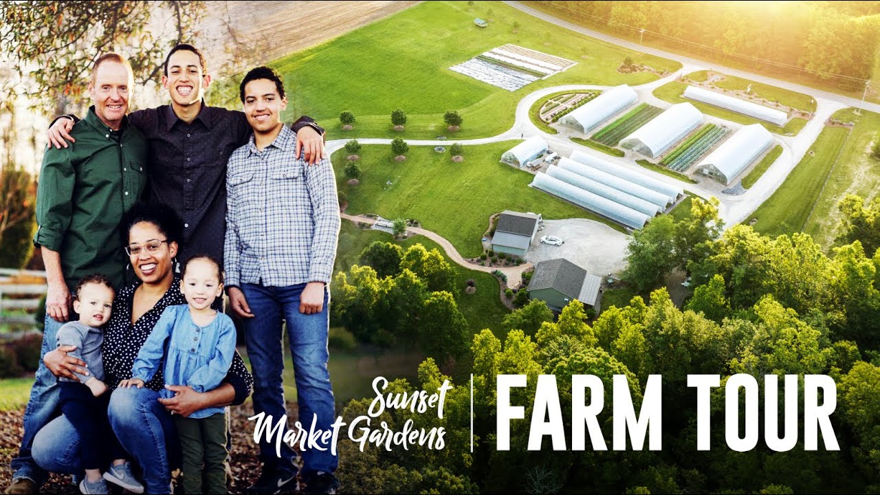 FULL TOUR of the BEAUTIFUL Sunset Market Gardens in Reidsville, NC