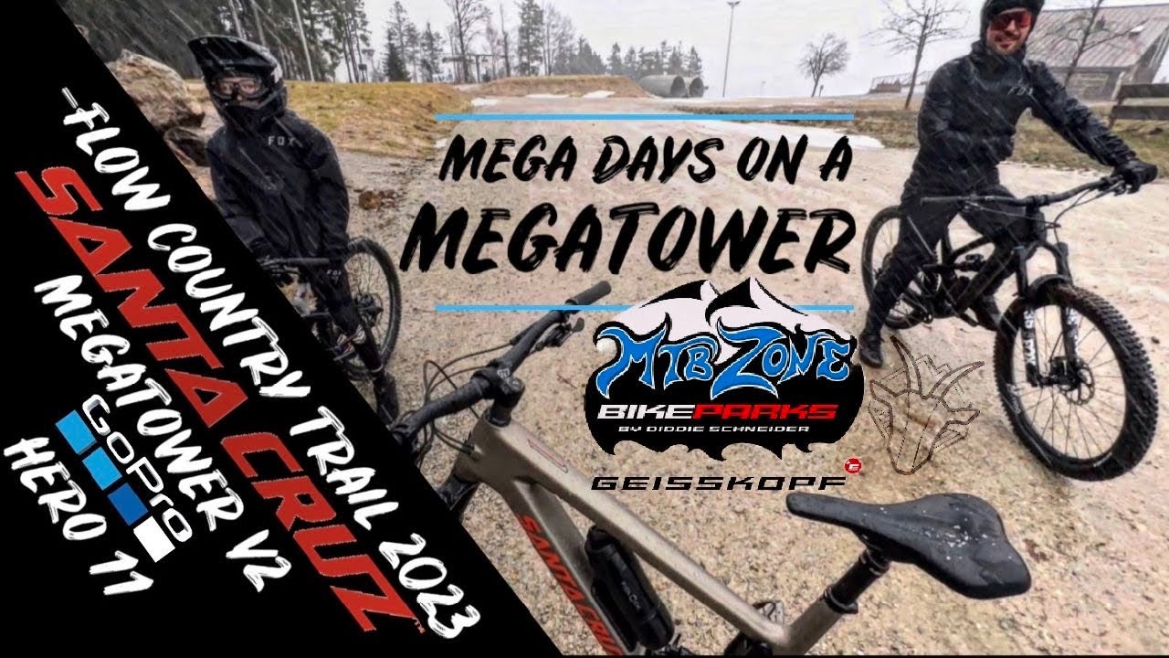 New Bike Day!Taugt das Megatower V2 was?!? | Bikepark Geisskopf 2023 | GoPro Hero 11 | Sending Kenny