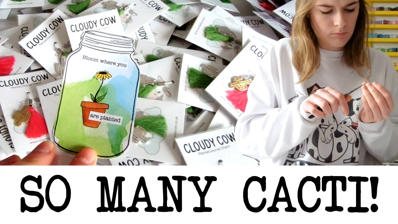 Hobbycraft Haul, Launching Patreon & So Many Cacti!! | VLOG | MyGreenCow