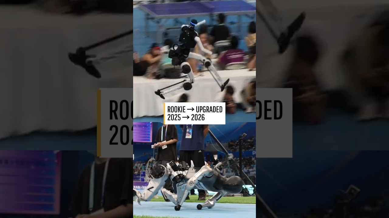 2025 vs 2026: How much have humanoid robots improved in just one year? 🤖