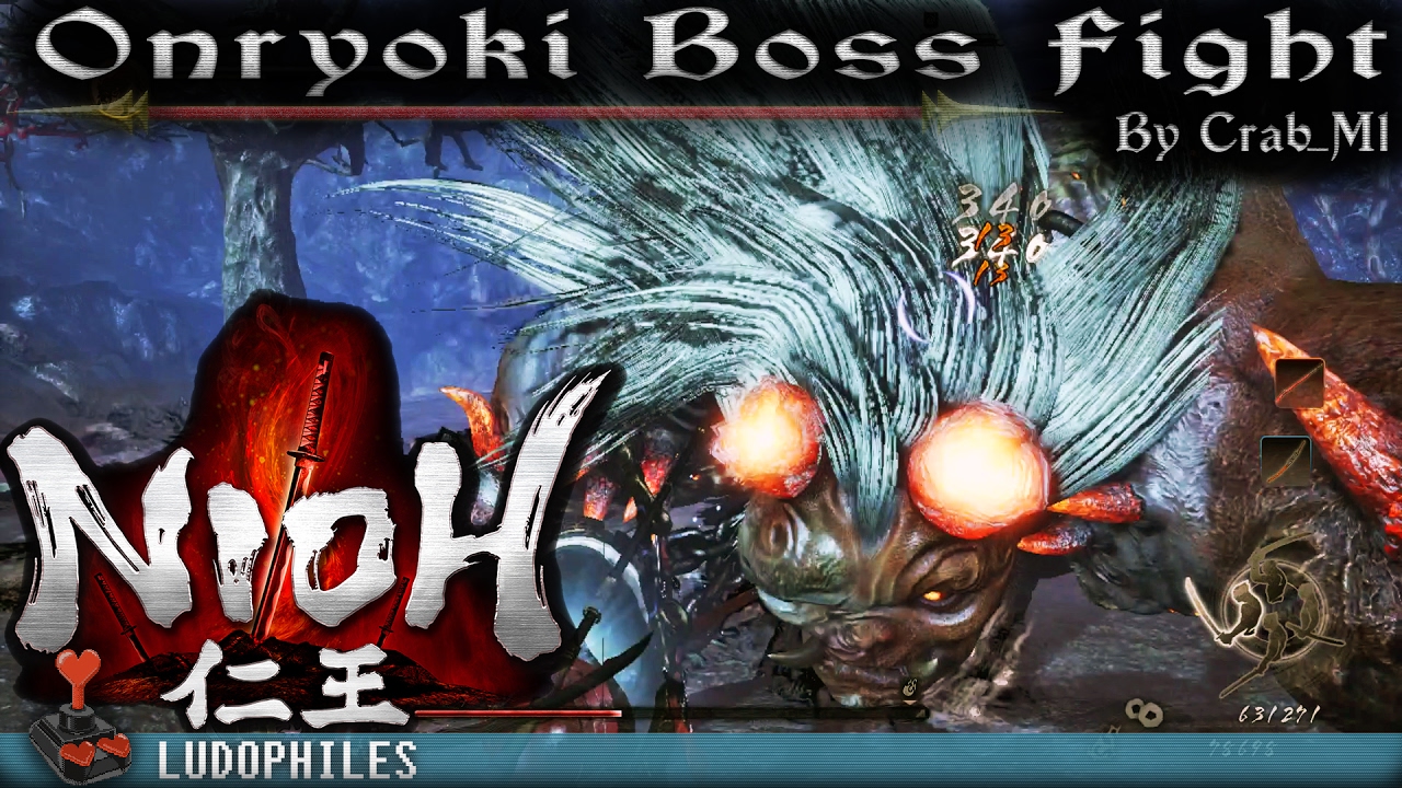 NIOH - Onryoki Boss Fight  (Mission Greater Demon Hunting)