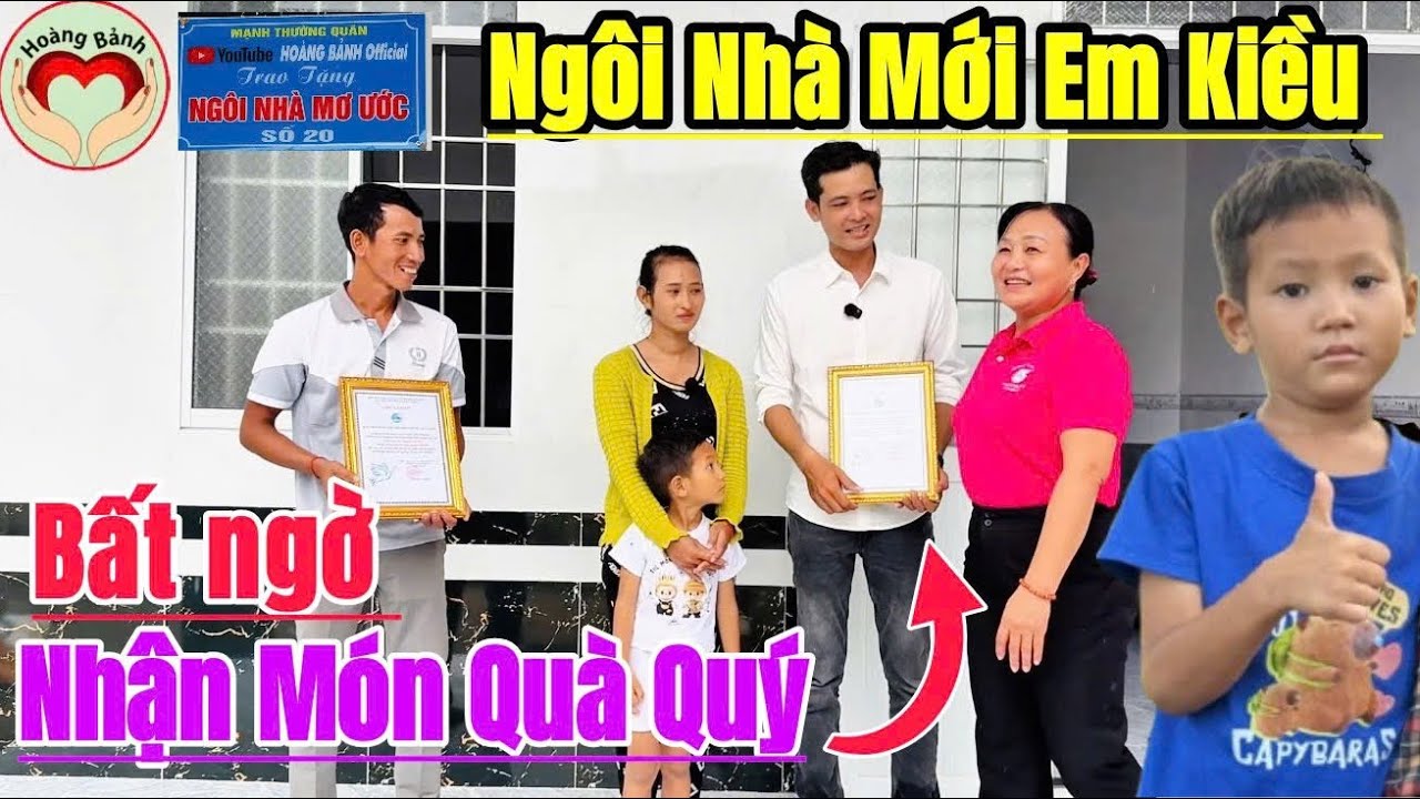Bất ngờ ngày BÀN GIAO NHÀ MỚI em Kiều ai cũng ngỡ ngàng 