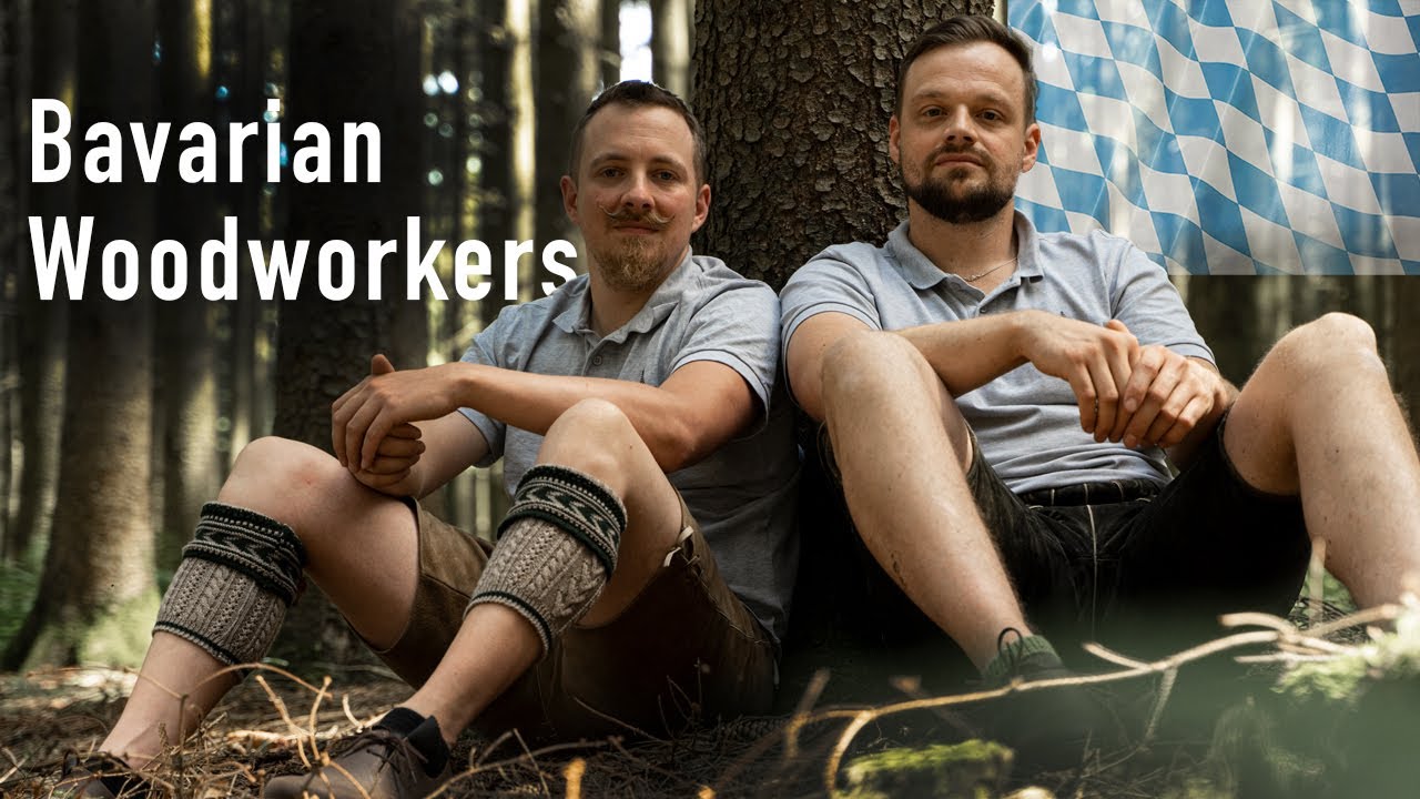 German (Bavarian) Woodworkers and their workshop!