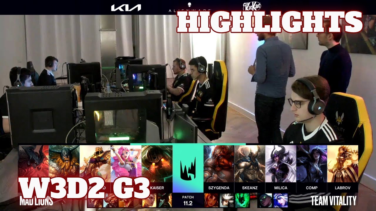 Mad Lions vs Vitality - Highlights | Week 3 Day 2 S11 LEC Spring 2021 | MAD vs VIT