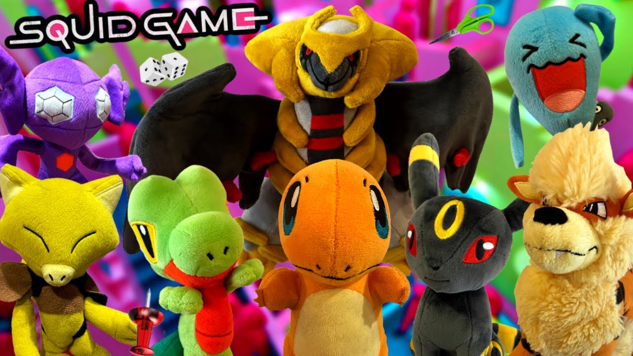 Squid Game! - Pokemon Plush Pals
