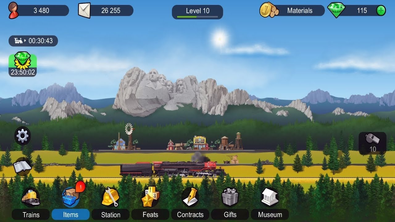 TrainStation Game On Rails 🚝 Walkthrough Part 1 Android Gameplay