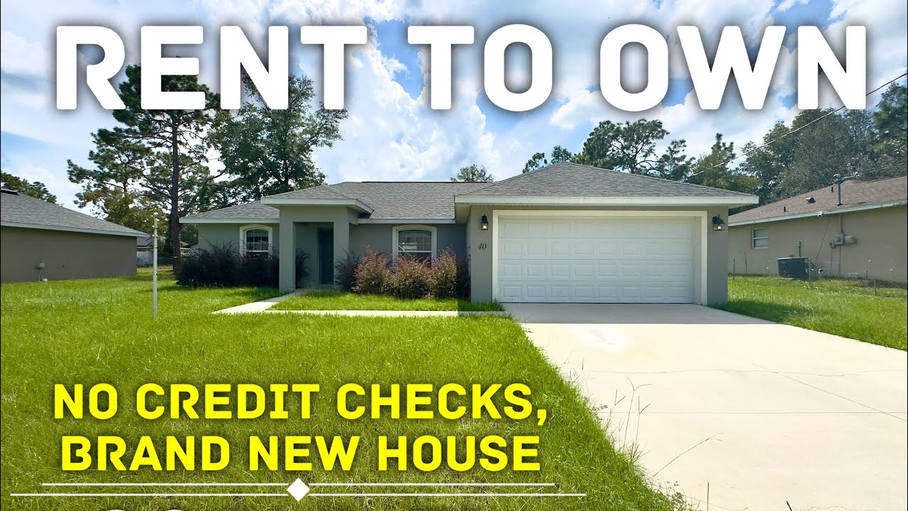 🔑Rent To Own In Ocala FL | Move In Ready Single Family Home Virtual Tour 
