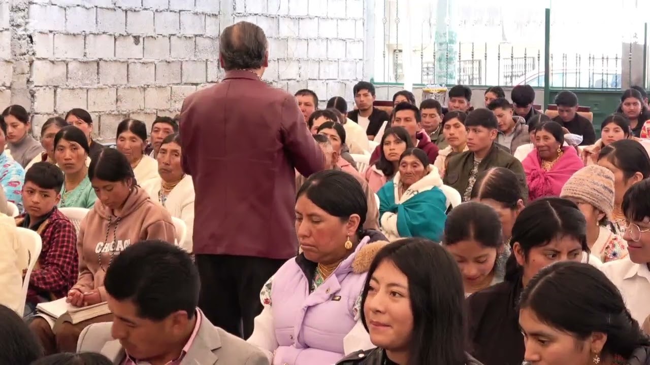 Pastor: Rosendo Guapi ,En Cayambe Ecuador TEma ; Hogar y Familia