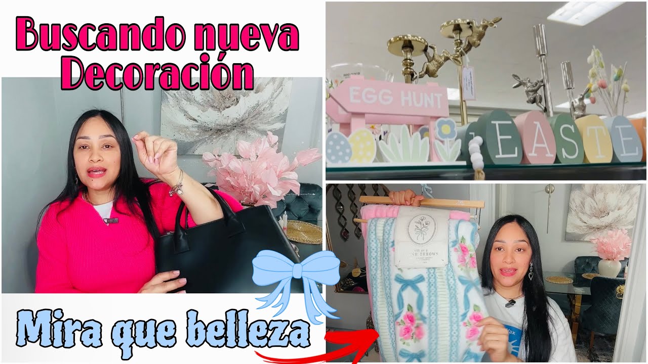 Buscando decoraciones de EASTER desde YA! Teddy Blake sale! Marshalls & Burlington!  🐰