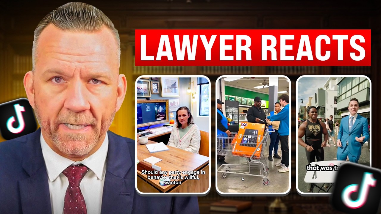 Real Lawyer Reacts to TikTok Legal Advice
