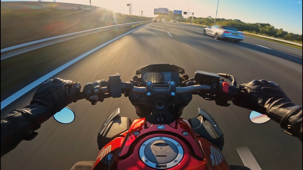 HONDA CB650R | RAW SOUND | POV | AKRAPOVIC 💥