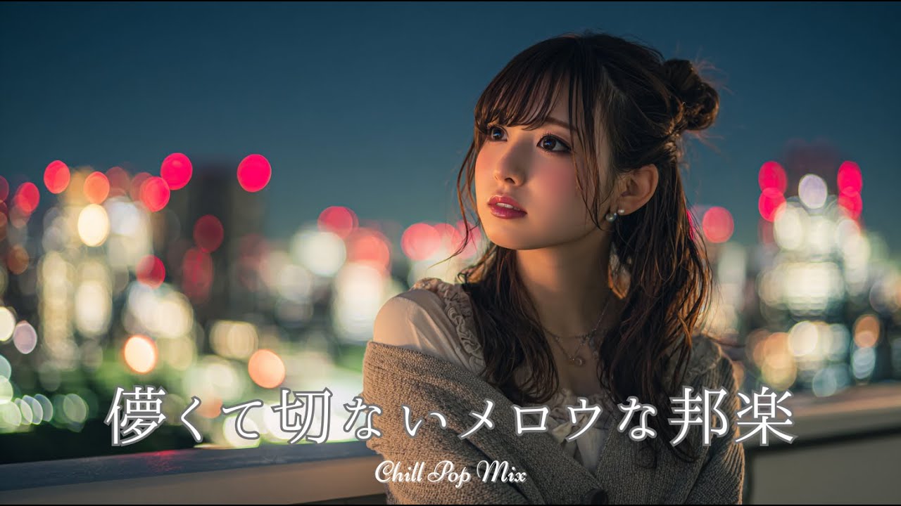 【邦楽 playlist】夜に聴きたい♪儚くて切ないメロウなチルポップ｜女性ボーカル｜チルタイム／リラックス／ストレス解消／作業用BGM／エモい曲