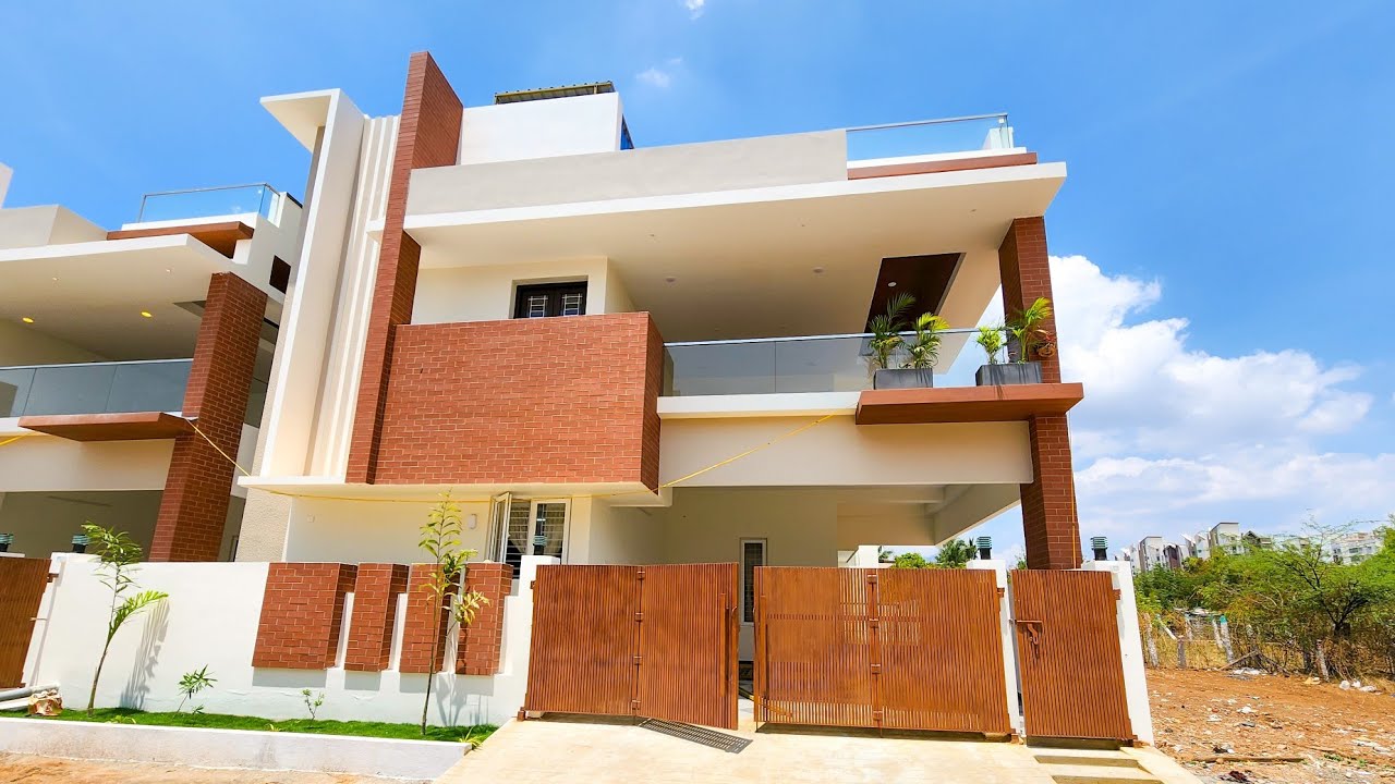 வீட்டுகுள்ளே தியேட்டரா...😳? 4000sqft-ல் Fully furnished 4bhk luxury vila sale with Home theater 😍🏡