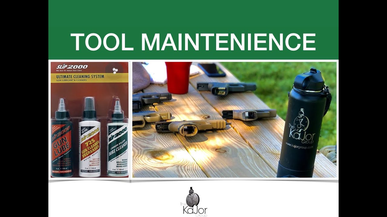 Tool Maintenance Using Slip 2000