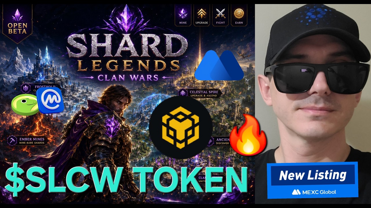 $SLCW - SHARD LEGENDS CLAN WARS TOKEN CRYPTO COIN HOW TO BUY SLCW MEXC GLOBAL BNB BSC BLOCKCHAIN RPG