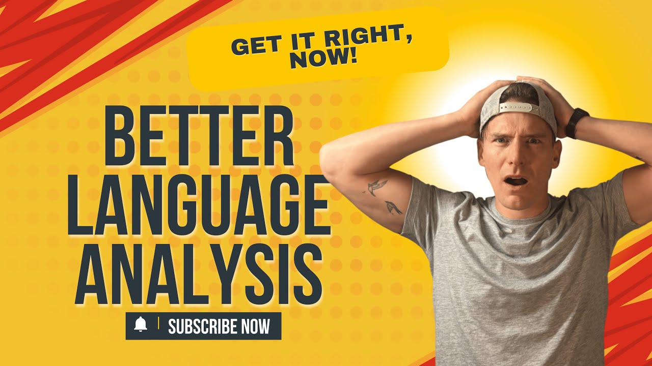 Learn GRADE 9 analysis tips!