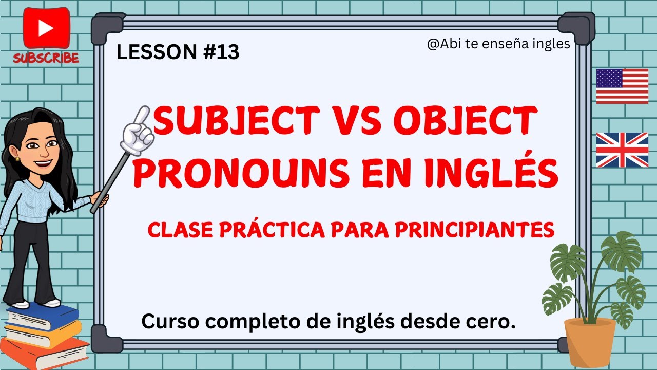 🚀DOMINA LOS PRONOMBRES EN INGLÉS EN MINUTOS #inglesfacil