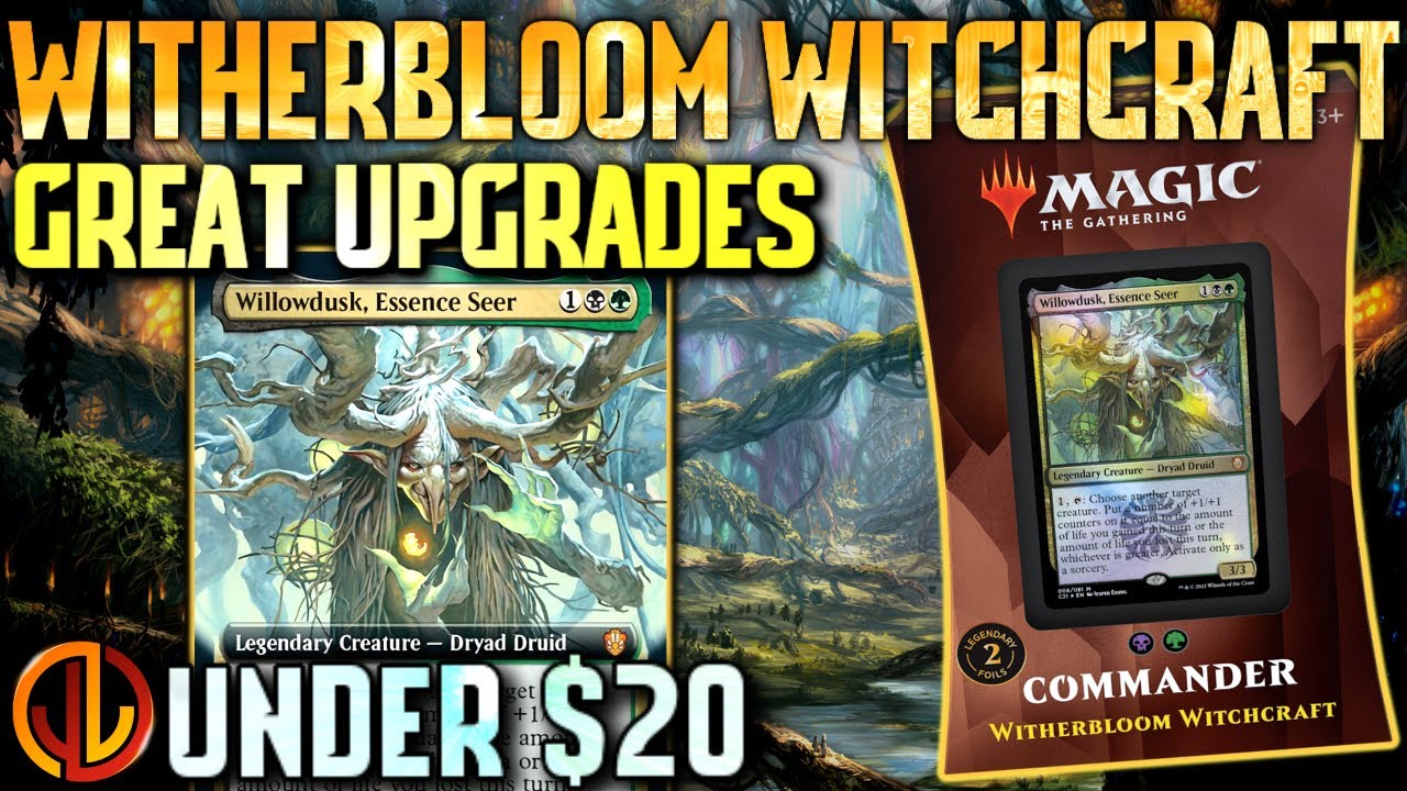 Witherbloom Witchcraft Upgrade | 10 Cards to Replace Under $20  [Commander 2021 Precon Deck] MTG EDH