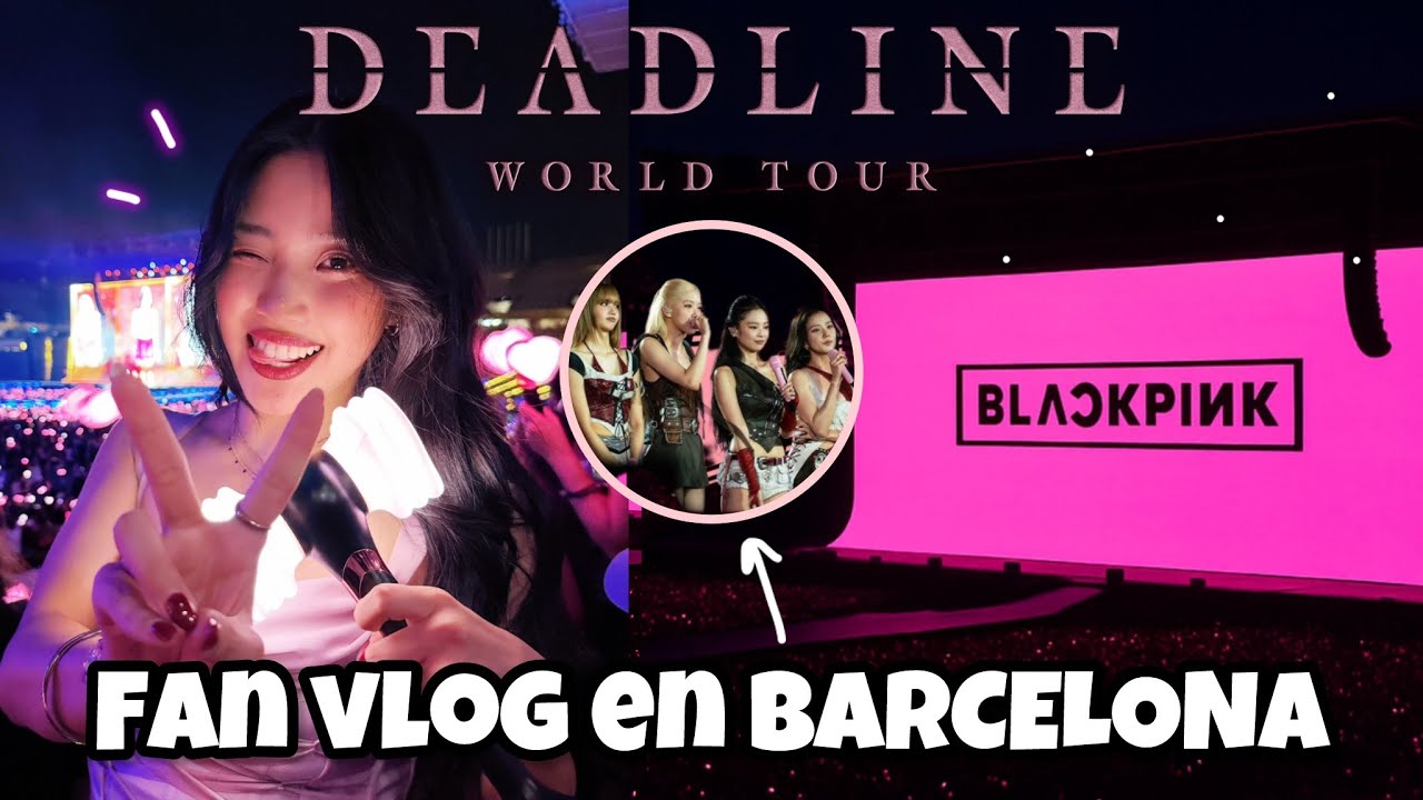 FAN VLOG:  Concierto de BLACKPINK en Barcelona / Tami Tamako