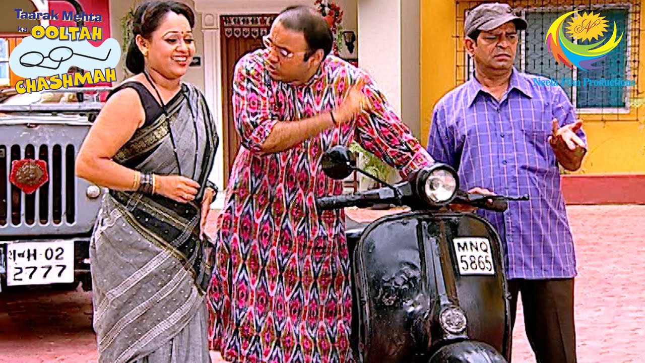 Bhide Fianally Locates His Scooter | Taarak Mehta Ka Ooltah Chashmah | Bhide & Madhavi