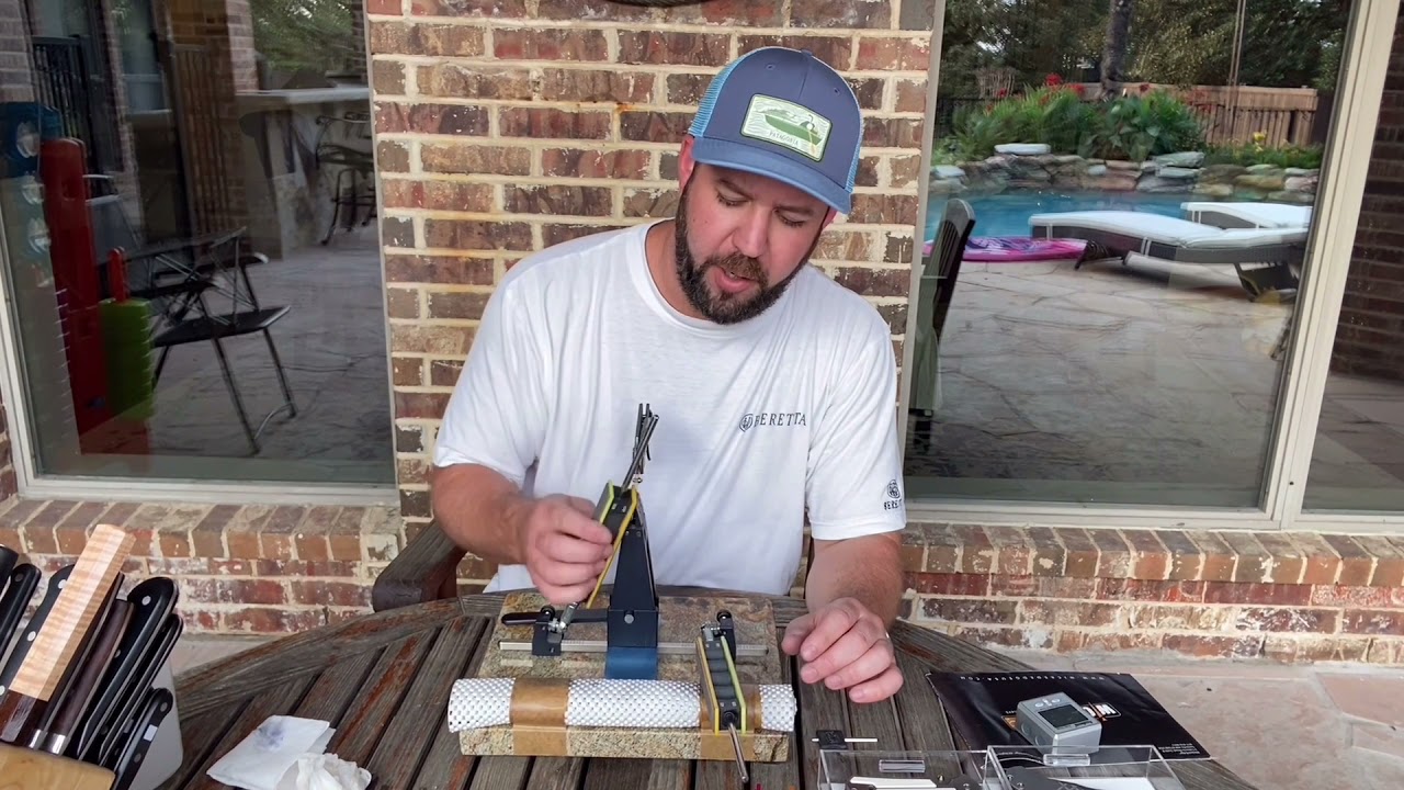 Wicked Edge Knife Sharpening System: Chris Reeve Knives