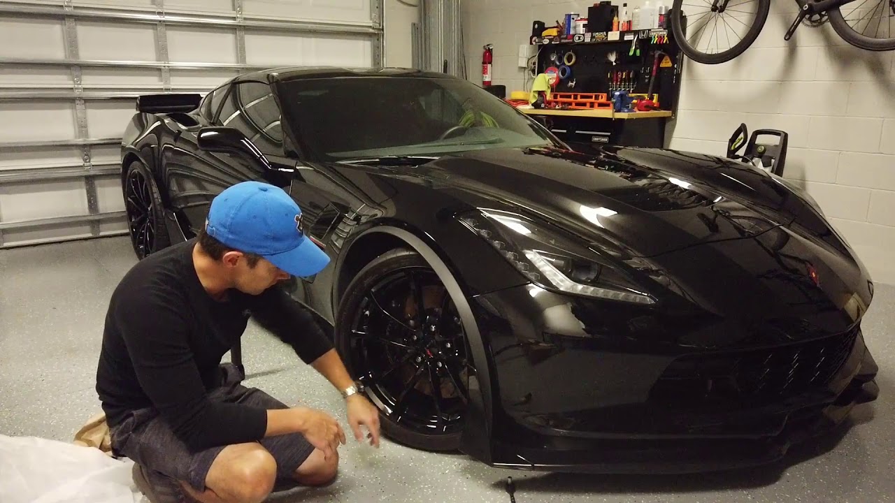 ACS Painted Fender Extensions Corvette C7 Grand Sport