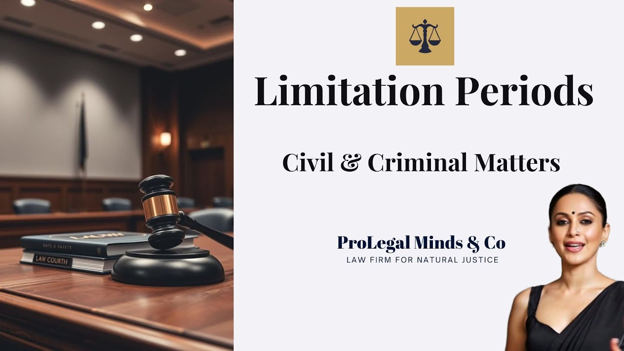 Know Your Legal Deadlines: Limitation Periods in Civil & Criminal Matters &ndash; 2025