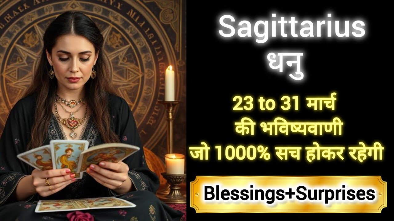SAGITTARIUS🎖️💯 धनु राशि 23 to 31 मार्च 2026✨ DHANU Rashi MARCH 2026🎁 #sagittarius #tarot #viral