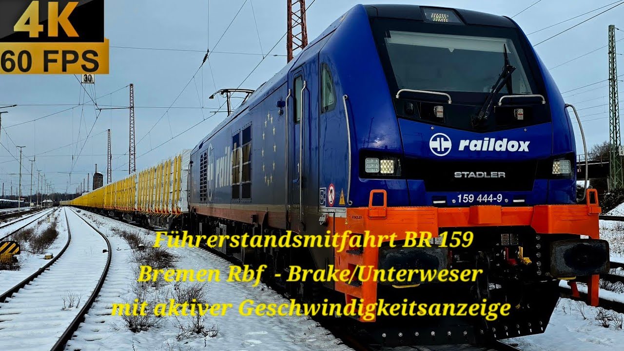 Führerstandsmitfahrt BR 159 
