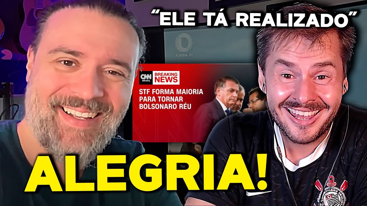 BOLSONARO VIRA RÉU E NANDO MOURA TEM UM DIA FELIZ