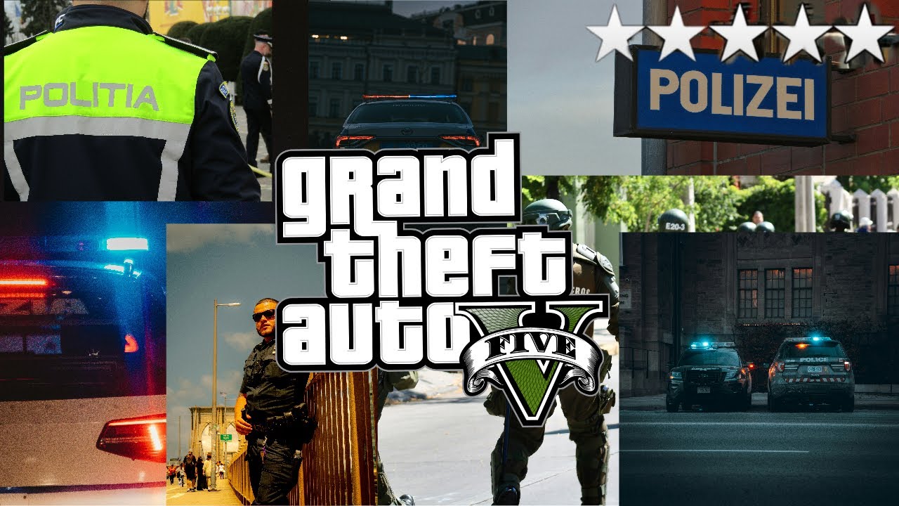 SIENDO POLICIA EN GTA 5!!!! (SALE MAL) GRAND THEFT AUTO V