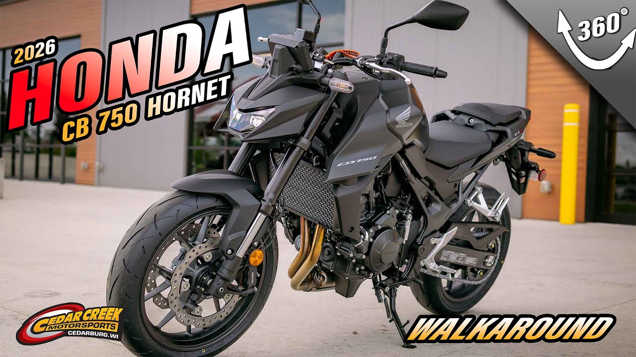 Walkaround | 2025 Honda® CB750 Hornet