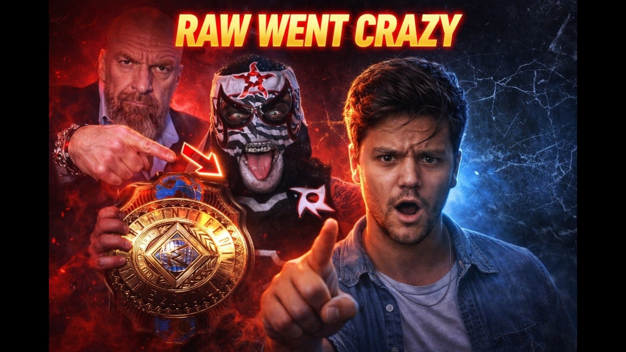 RAW EXPLODES! Penta Wins Title, Heyman Kidnapped & Roman vs Punk STAREDOWN 😱