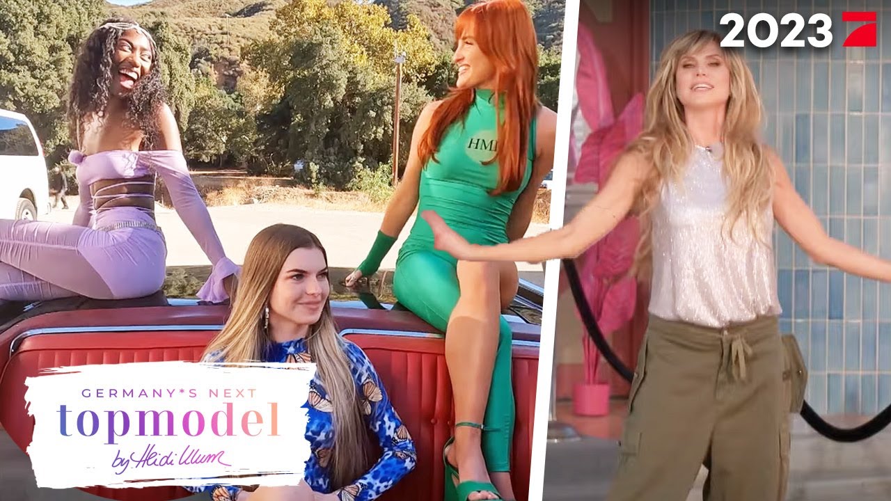 Welcome to L.A. - für die ersten Kandidatinnen geht es gleich in die USA | GNTM 2023 | ProSieben