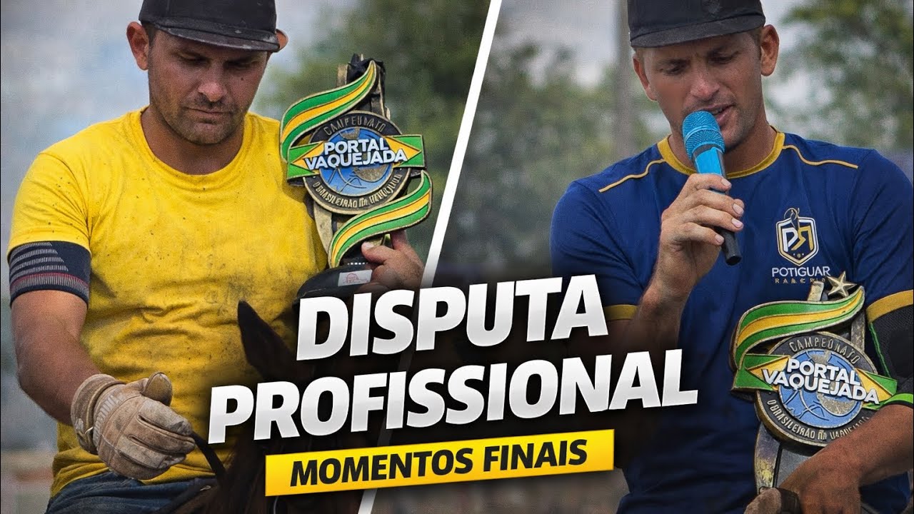 MOMENTOS FINAIS DA DISPUTA PROFISSIONAL ARENA JAMPA - 1&ordm; LUGAR RACHADO VAQUEJADA AO VIVO 