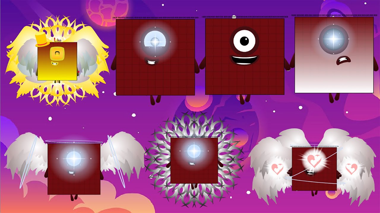 The Ultimate Battle Numberblocks Band Different (1ND-1VI) | Compilation Numberblocks ALL Phase