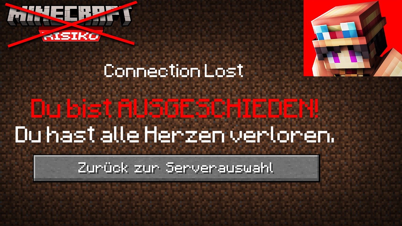 Mein ENDE in Minecraft RISIKO… (Es tut mir Leid)