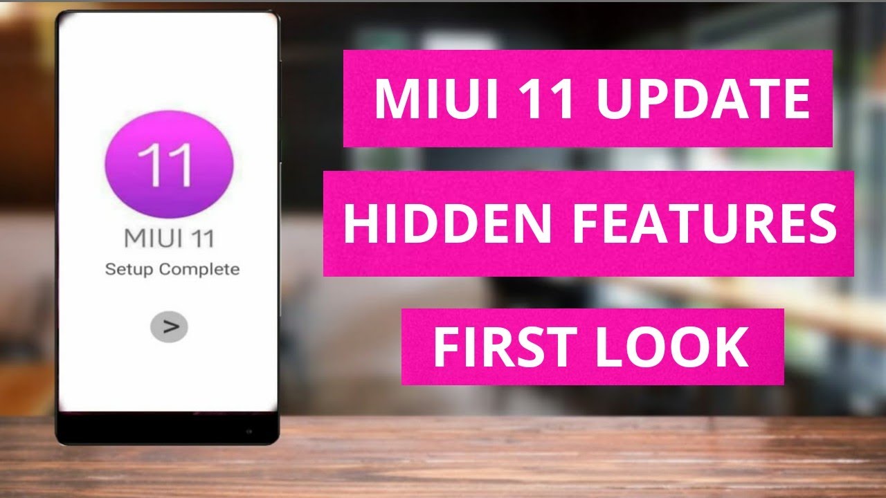 MIUI 11 New Hidden Features| Top 5 Official New features MIUI 11| MIUI 11 First Look