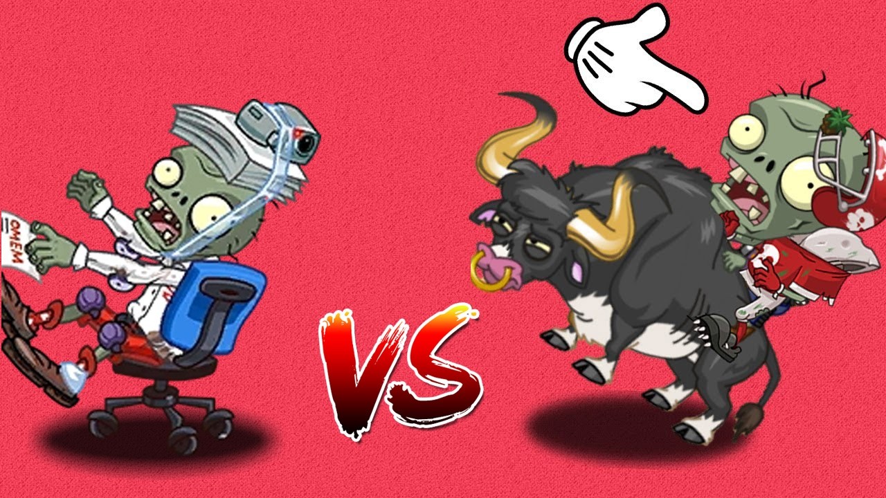 Fooball Allstar Vs Rodeo Legend Vs Zcorp Racer Chair - Who Will Win? - Pvz 2 Zombie vs Zombie