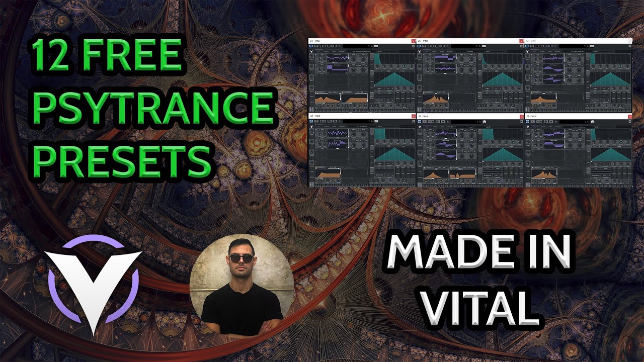 12 FREE Vital Psytrance Presets & Walkthrough - Holiday Giveaway