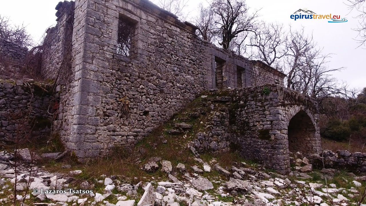Μαυρονόρος το έρημο χωριό - Mavronoros the abandoned  village (Drone)