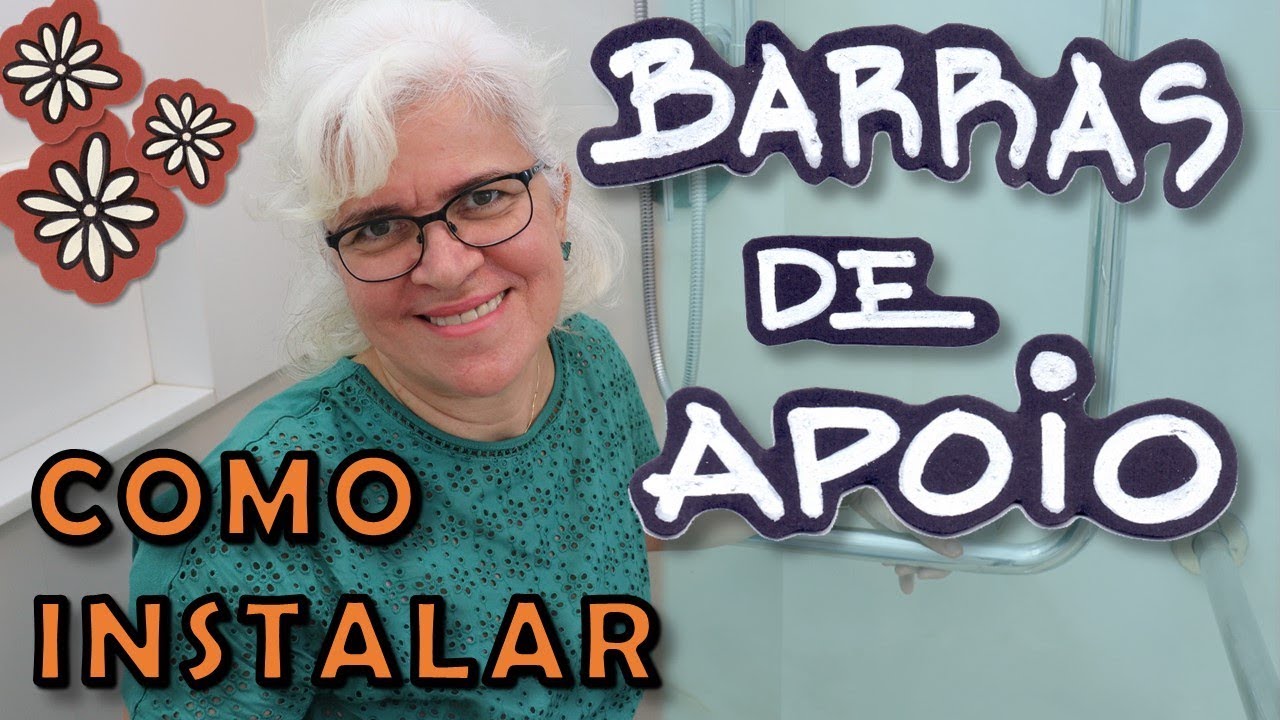 Como instalar | BARRAS DE APOIO no banheiro 🧼