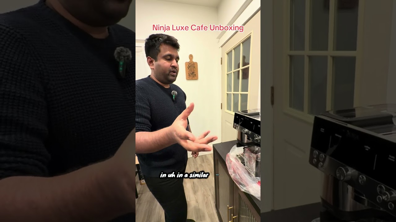 Ninja Luxe Cafe 3 in 1 unboxing #unboxing #ninja #coffee #explore 