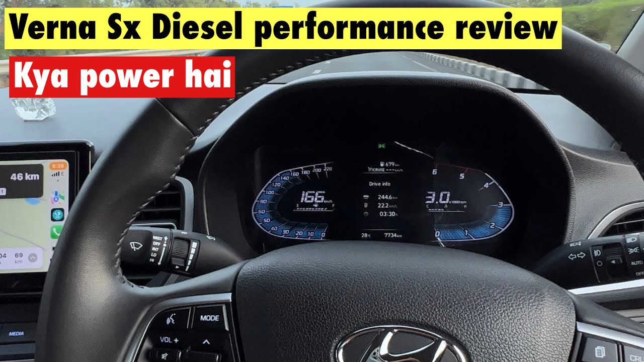 Hyundai Verna Sx Diesel Manual Performance Review | Kya Power Hai 😍
