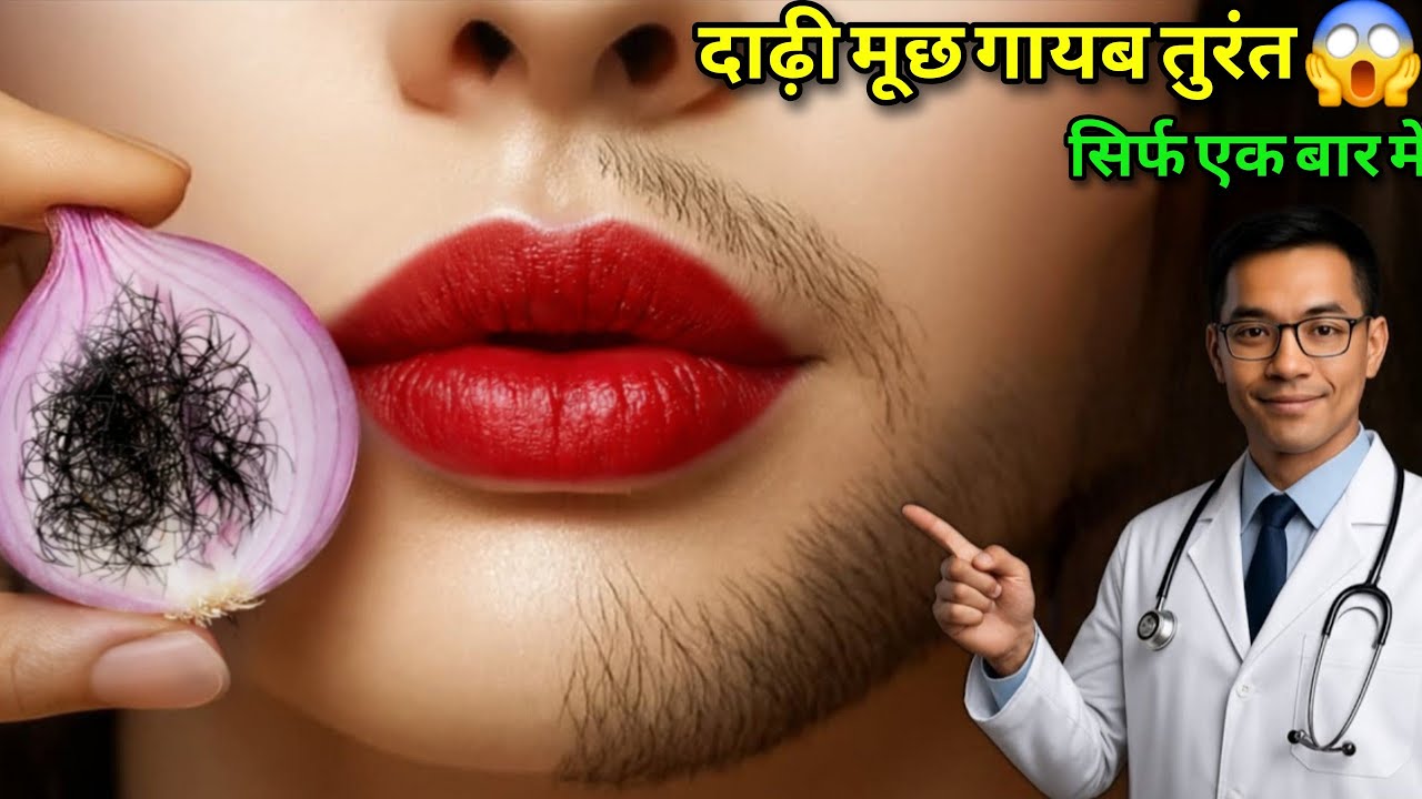 डॉक्टर ने बताया Vaseline से बिना दर्द चेहरे के बाल निकालने का आसान तरीका😱|| Facial Hair Removal