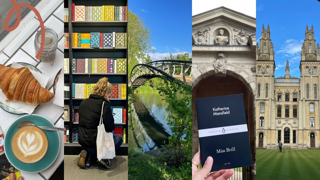 Best bookshops in Oxford | A bookish day trip to Oxford exploring bookshops, reading in meadows etc.