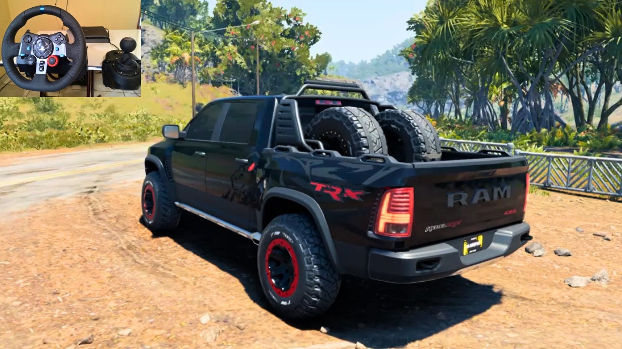 RAM 1500 TRX - Offroading | The Crew Motorfest | Logitech g29 gameplay 