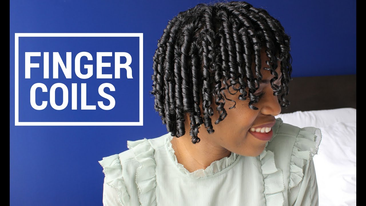 Fingercoils - My key to Length Retention | Maui Moisture | Natural Hair |MissT1806
