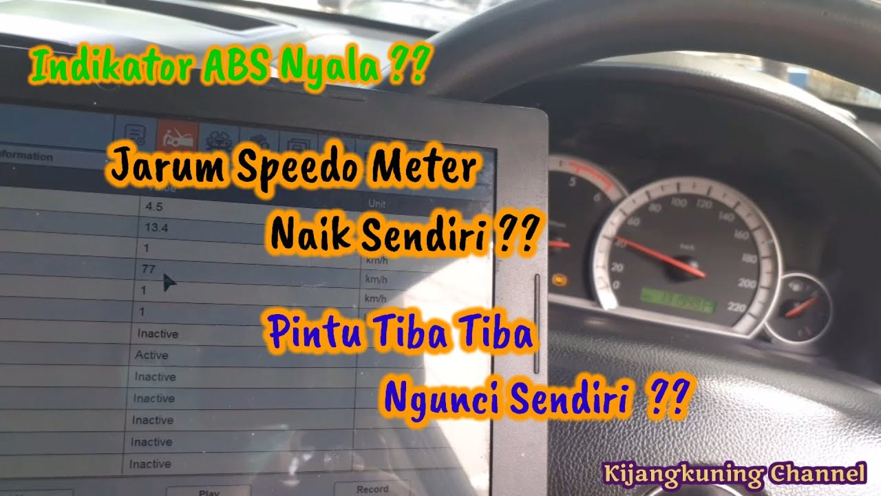 Chevrolet Captiva  ABS Nyala // Jarum Spedo Meter Naik sendiri