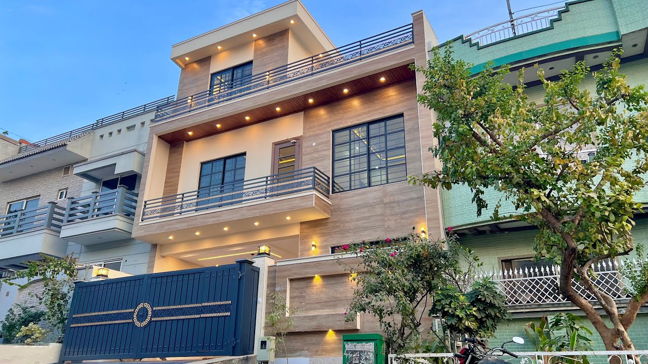 7 Marla luxury brand new House For sale G-13 Islamabad 6 bedroom double unit ideal for two families 
